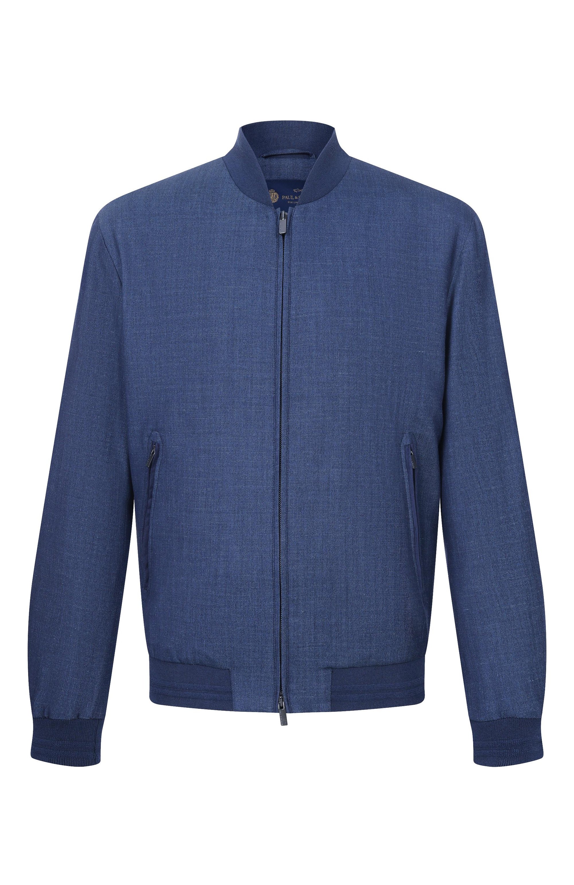 Бомбер из шерсти и шелка PAUL&SHARK, арт. 26412200, фото 1