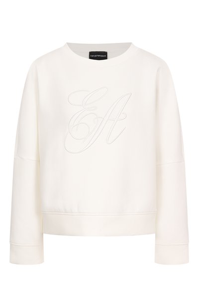 Хлопковый свитшот EMPORIO ARMANI, арт. EW000482/AF10002, фото 1