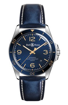 Мужские часы "aeronavale" BELL & ROSS бесцветного цвета, арт. BRV292-BU-G-ST/SCA | Фото 1 (Механизм: Автомат; Материал корпуса: Сталь; Региональные ограничения белый список (Axapta Mercury): Не проставлено; Нос: Не проставлено; Цвет циферблата: Синий; Ограничения доставки: m-style)