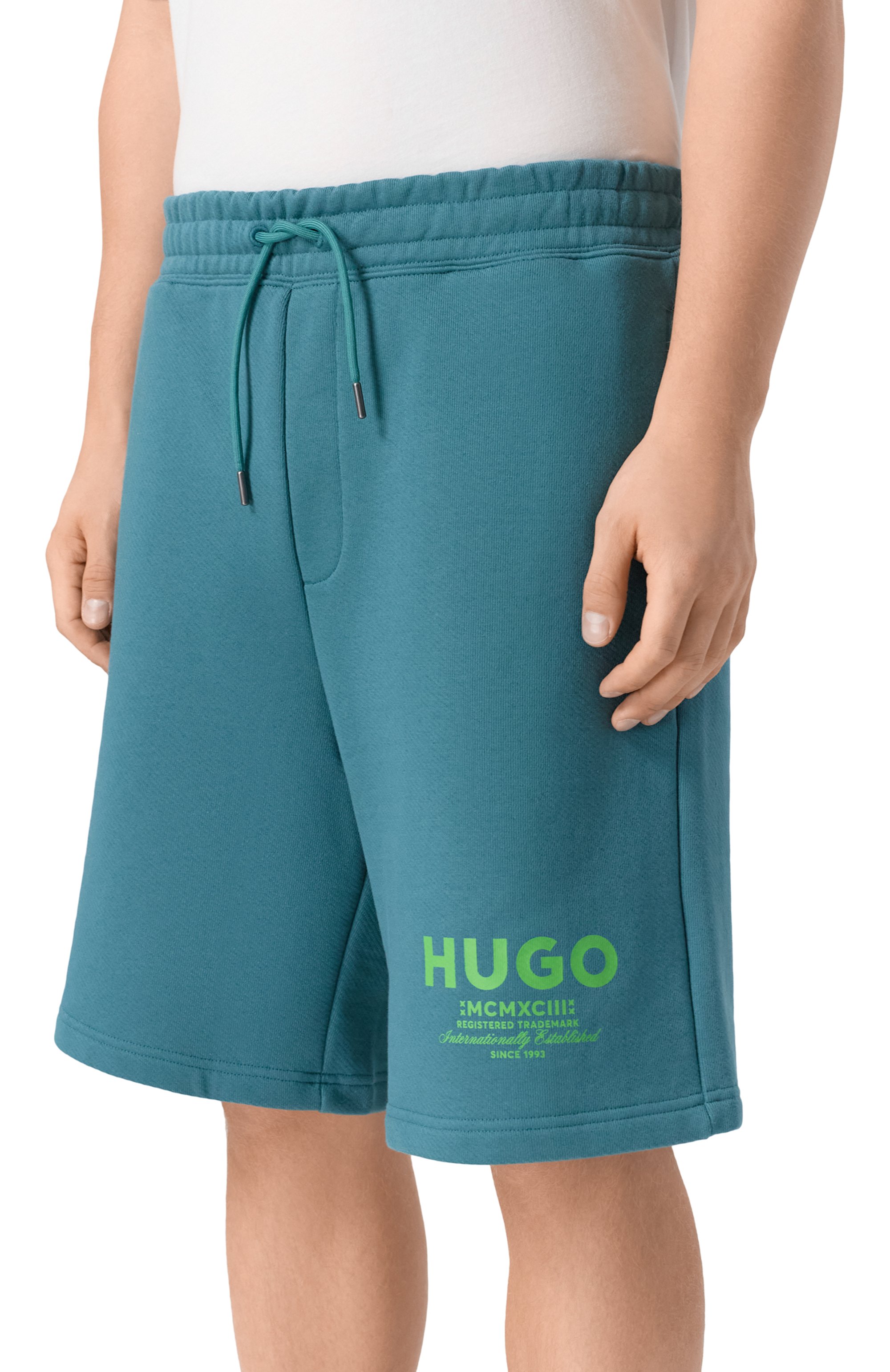 Хлопковые шорты HUGO BLUE, арт. 50510728, фото 3