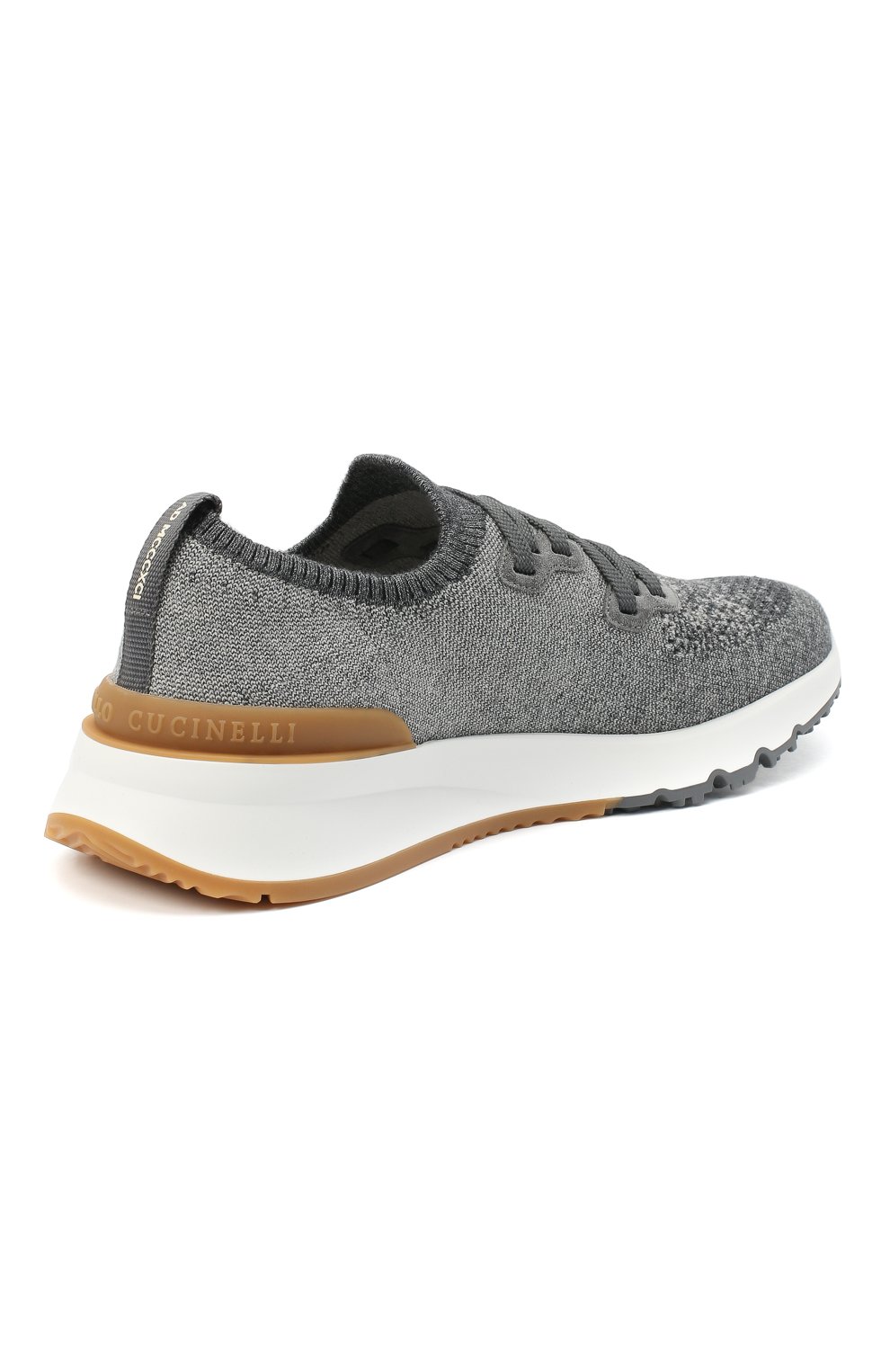 Текстильные кроссовки BRUNELLO CUCINELLI, арт. MZUKIS0250, фото 4