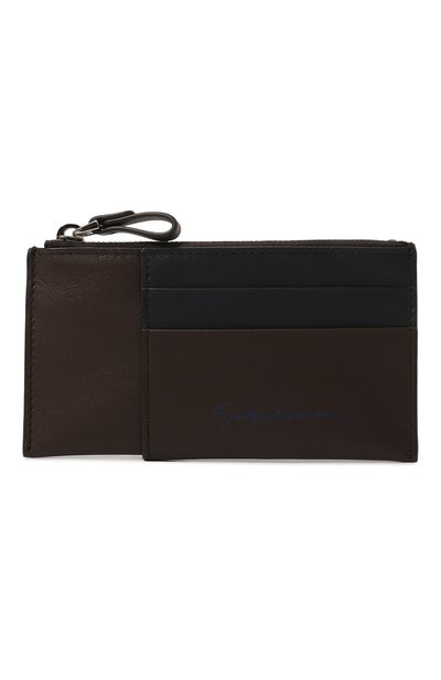 Мужской кожаный футляр для кредитных карт GIORGIO ARMANI, арт. Y2R699/YS09E