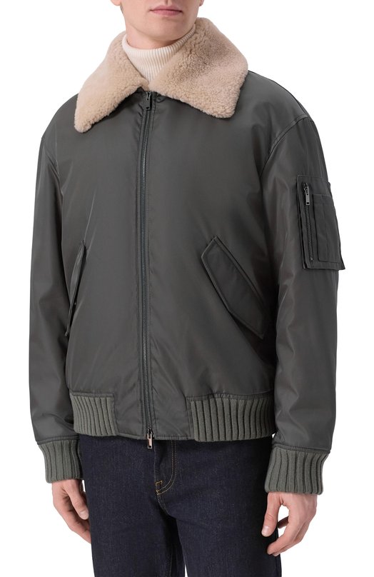 Утепленный бомбер MVST M25.1PM.0004/BIG SIZE/NIPALY ZER0 Хаки  M25.1PM.0004/BIG SIZE/NIPALY ZER0 Фото 3