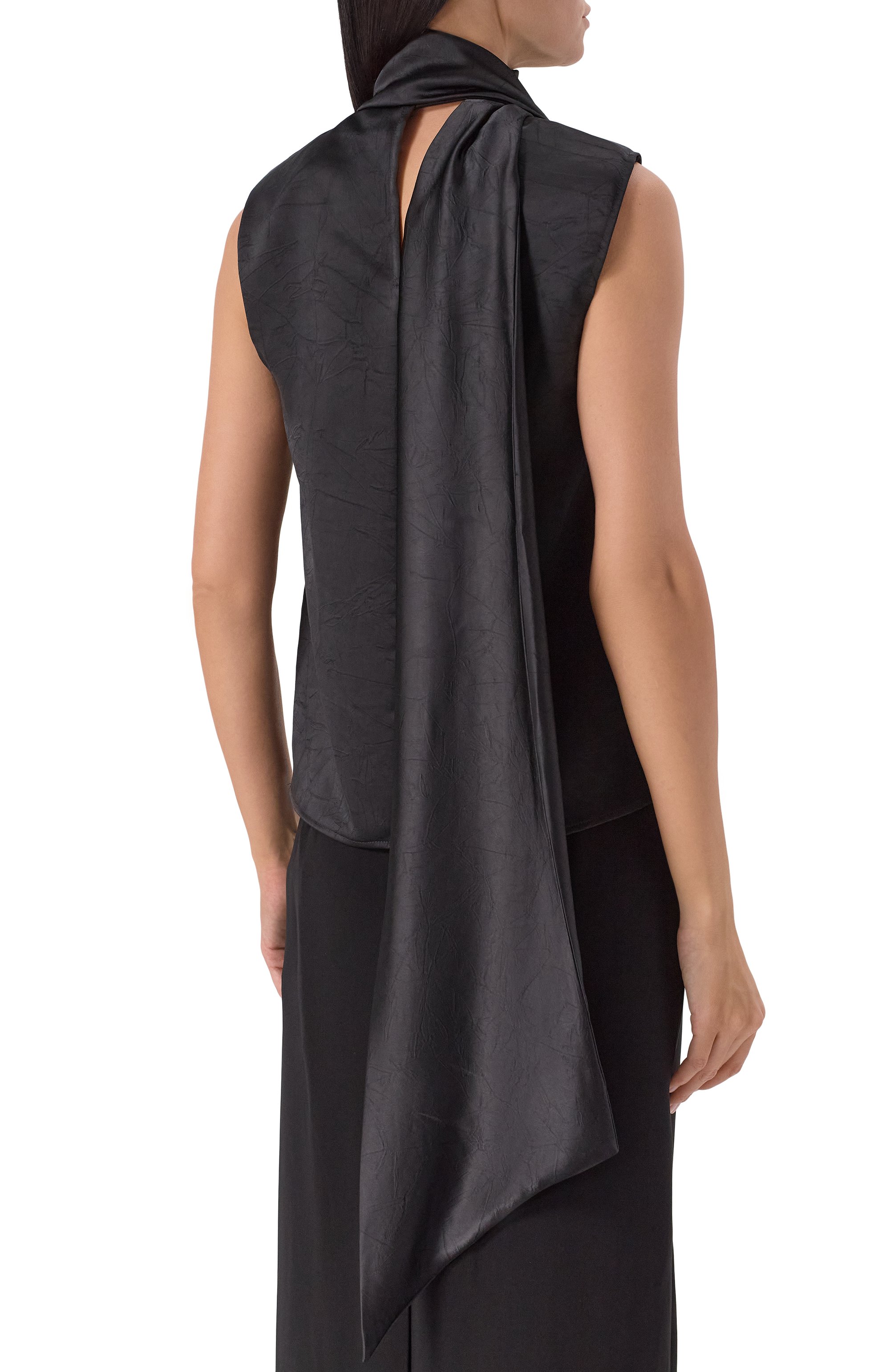 Атласный топ ERIKA CAVALLINI, арт. P5WQ01, фото 4