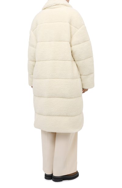 Двустороннее пальто MONCLER белого цвета по цене 128000 руб., арт. F2-093-1C519-70-C0525, фото 5 Двустороннее пальто MONCLER, арт. F2-093-1C519-70-C0525, фото 5