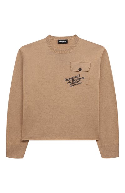 Пуловер из хлопка и шерсти DSQUARED2, арт. DQ2602/D0AAX