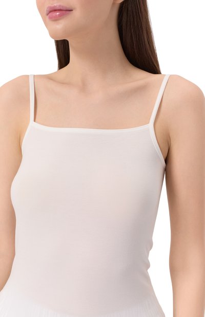 Майка WOLFORD белого цвета по цене 23600 руб., арт. 56242, фото 5 Майка WOLFORD, арт. 56242, фото 5