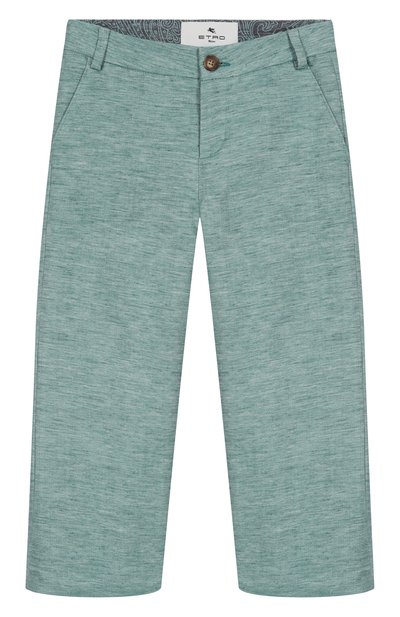 Брюки изо льна и хлопка ETRO, арт. GW6Q10