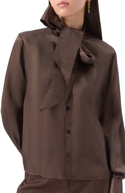 Блузка из вискозы MM6, арт. S52DT0048/S41355, фото 5