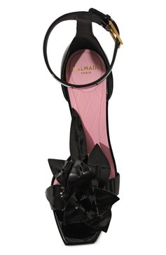 Кожаные босоножки ruby BALMAIN, арт. CN0UH002/LPAT, фото 6
