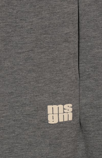 Хлопковые джоггеры MSGM KIDS, арт. F5MSJUFP277, фото 3