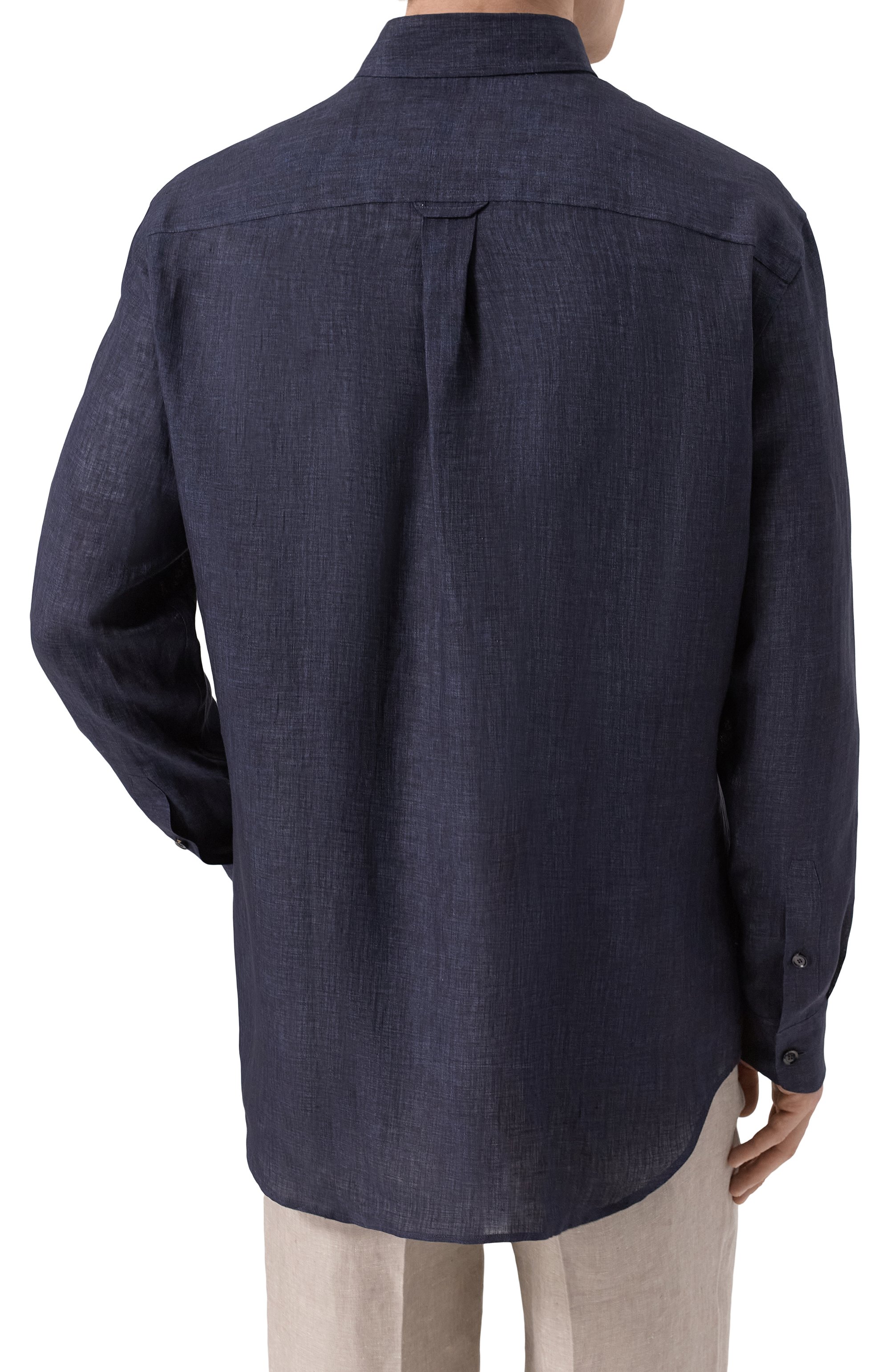 Льняная рубашка BRIONI, арт. SCFA0L-P9111, фото 4