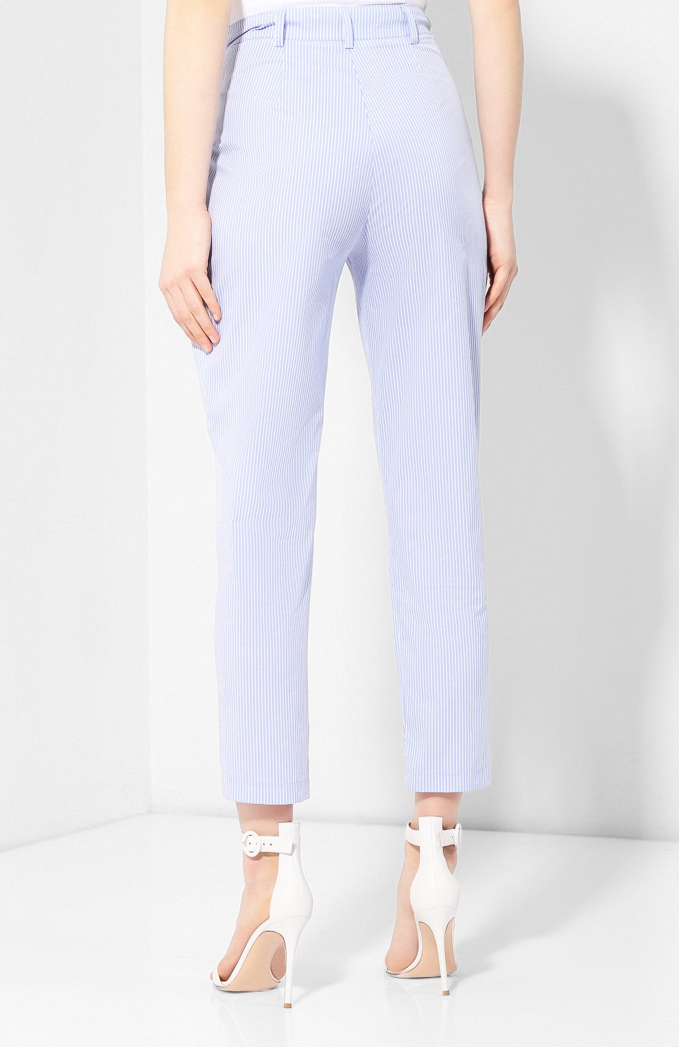 Хлопковые брюки ERMANNO ERMANNO SCERVINO, арт. 44 T PL20 PRI, фото 4