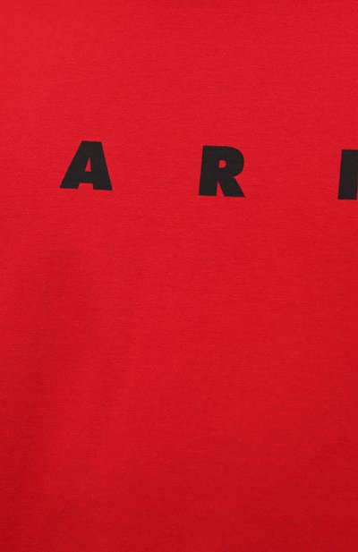 Хлопковая футболка MARNI, арт. HUMU0170P0/S22763, фото 5