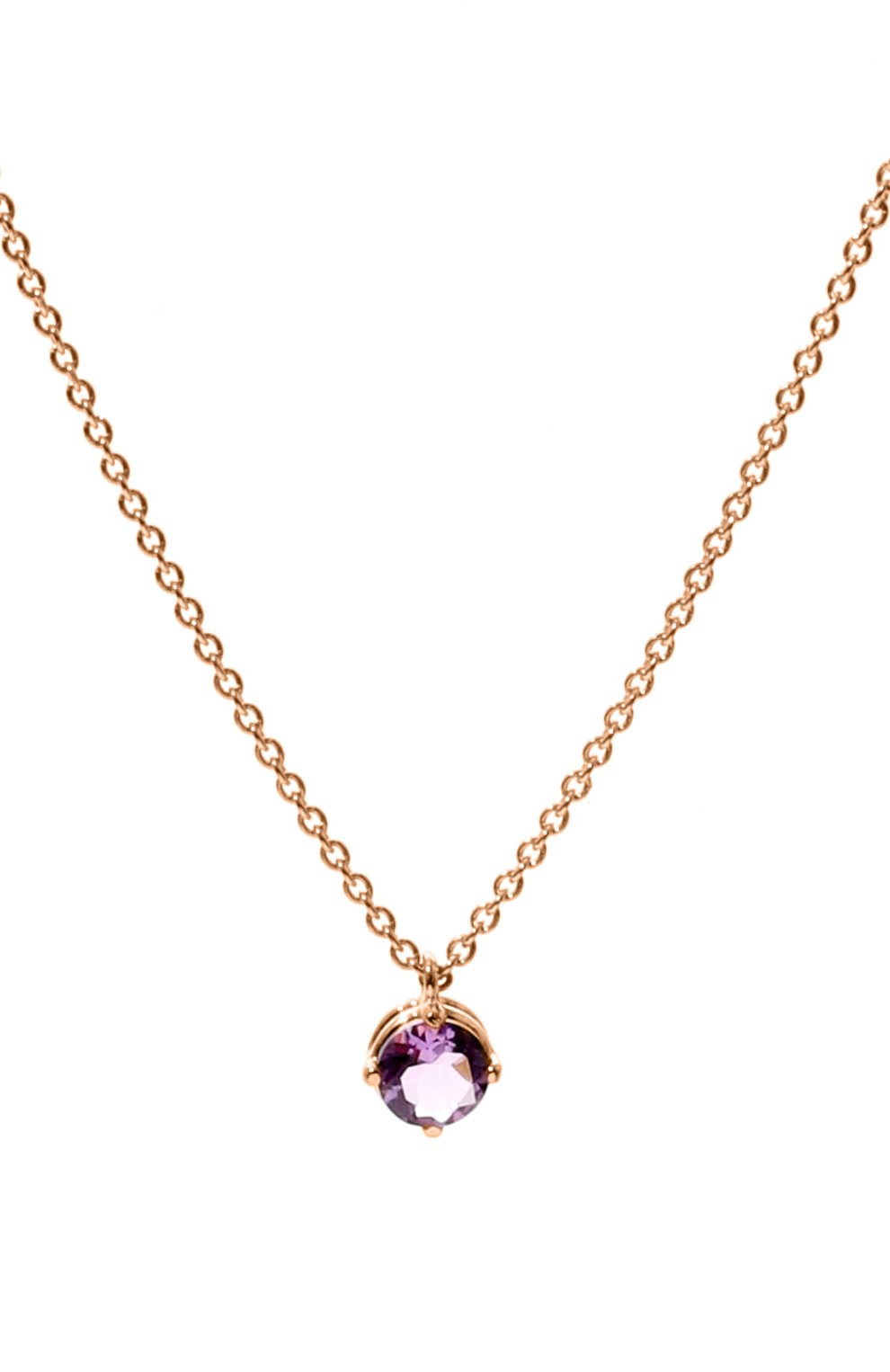 Подвеска cartoon baby с аметистом MOONKA золотого цвета по цене 13400 руб., арт. cr-bb-nl-am, фото 2 Подвеска cartoon baby с аметистом MOONKA, арт. cr-bb-nl-am, фото 2