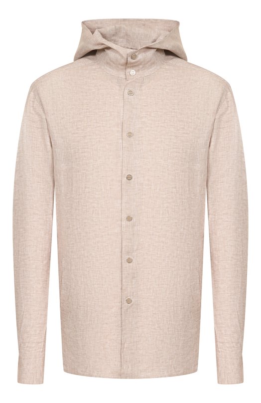 Льняная рубашка Kiton UMCMARH0961322 Бежевый UMCMARH0961322