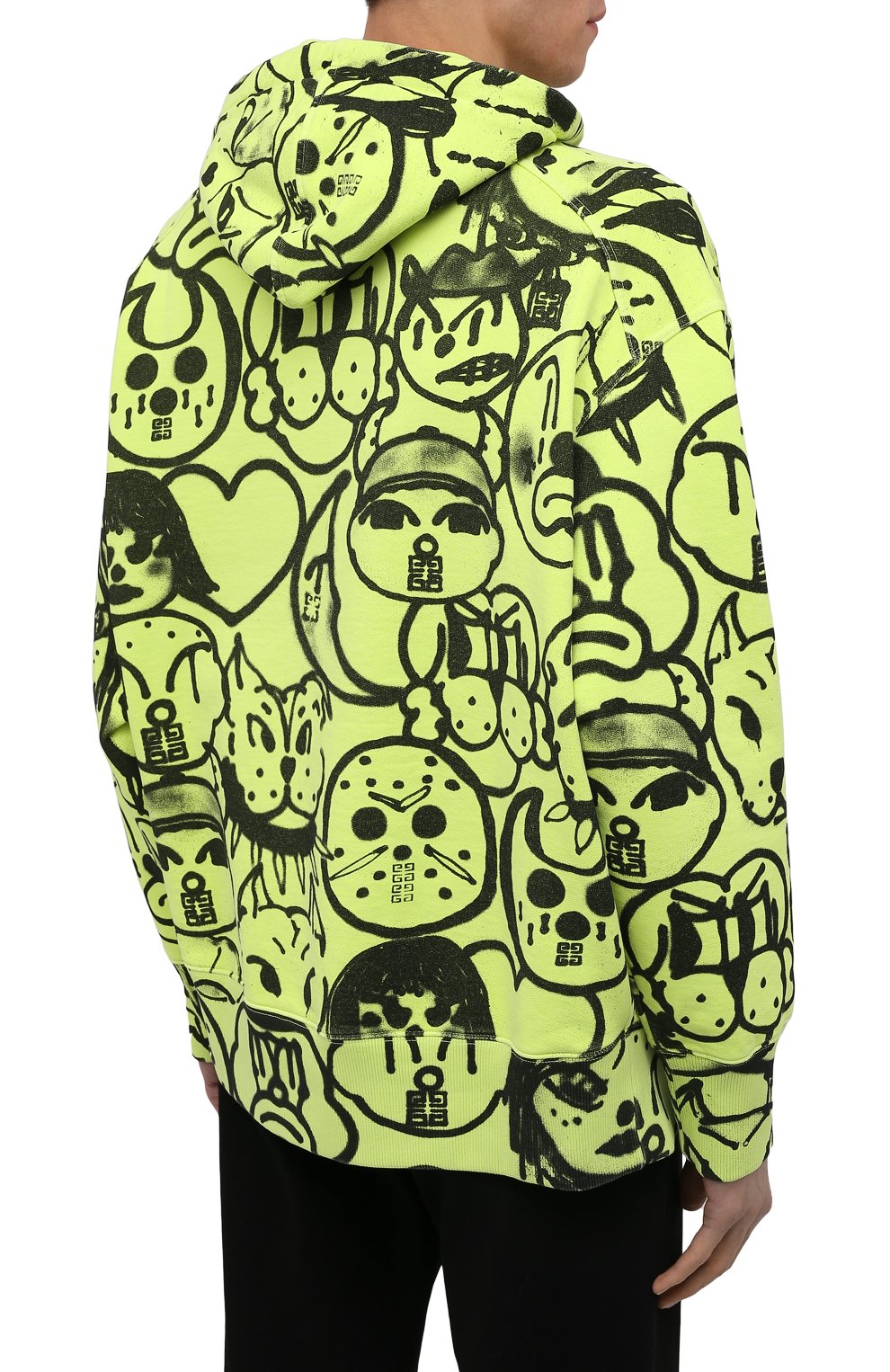 Хлопковое худи GIVENCHY, арт. BMJ0E530S5, фото 4