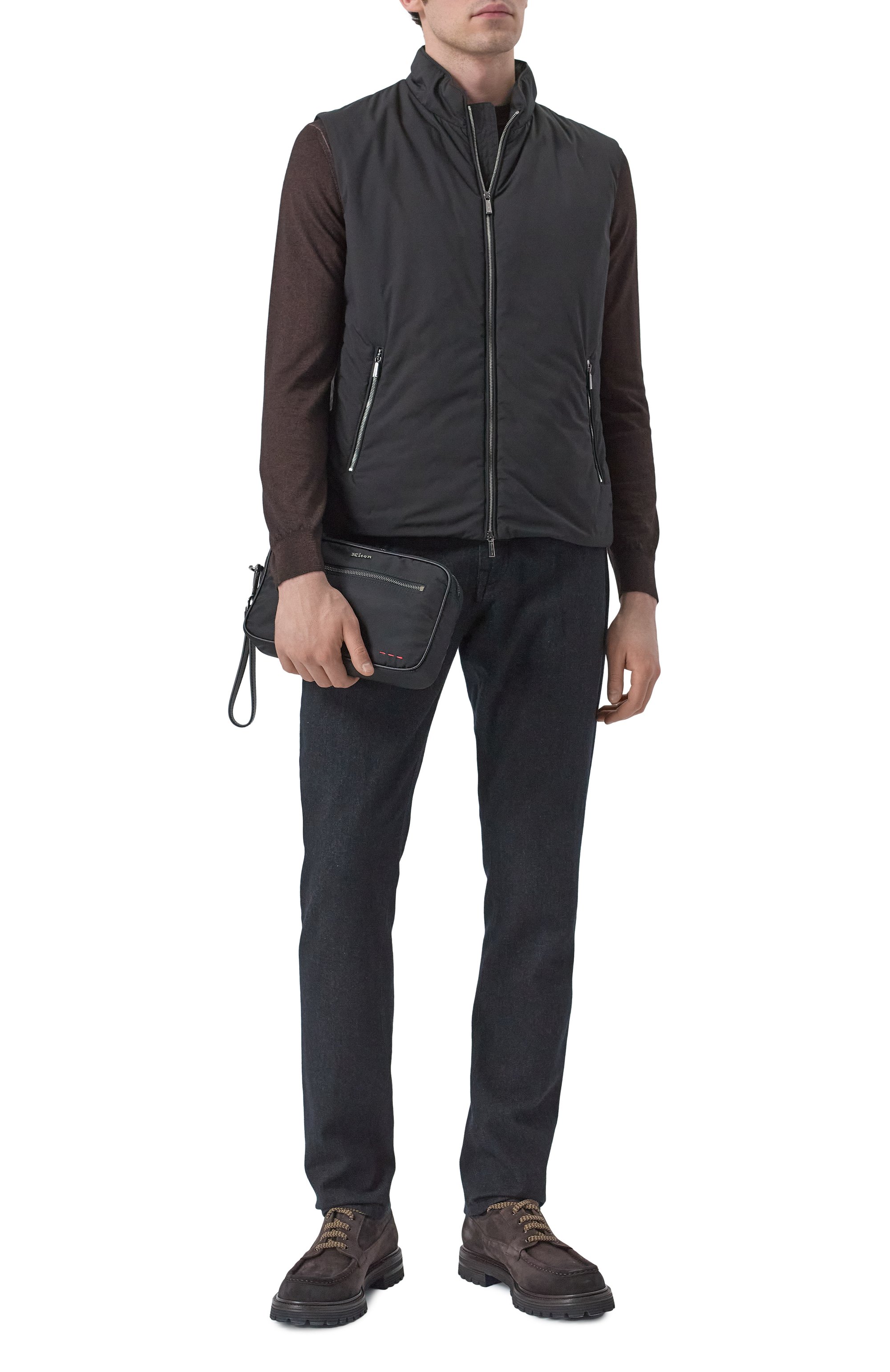 Борсетка KITON, арт. UBA0052N0108701, фото 7