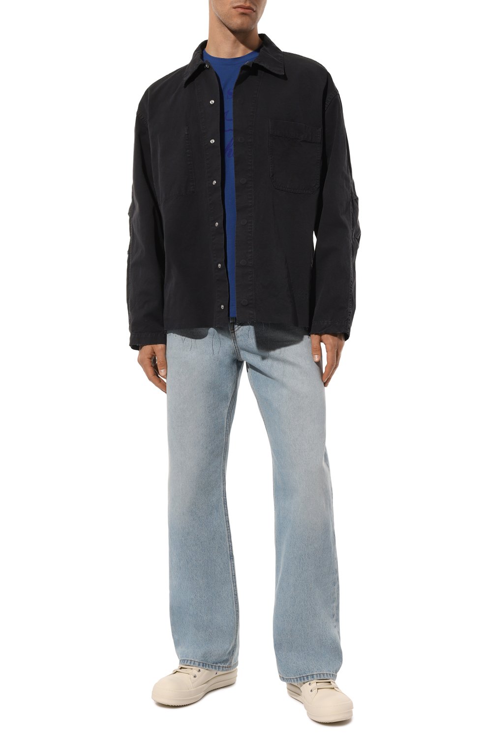 Хлопковая футболка PAUL&SHARK, арт. C0P1007/C00/3XL-6XL, фото 2