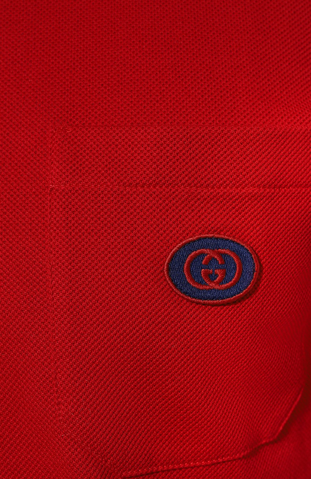 Хлопковое поло GUCCI, арт. 625323 XJCNZ, фото 5