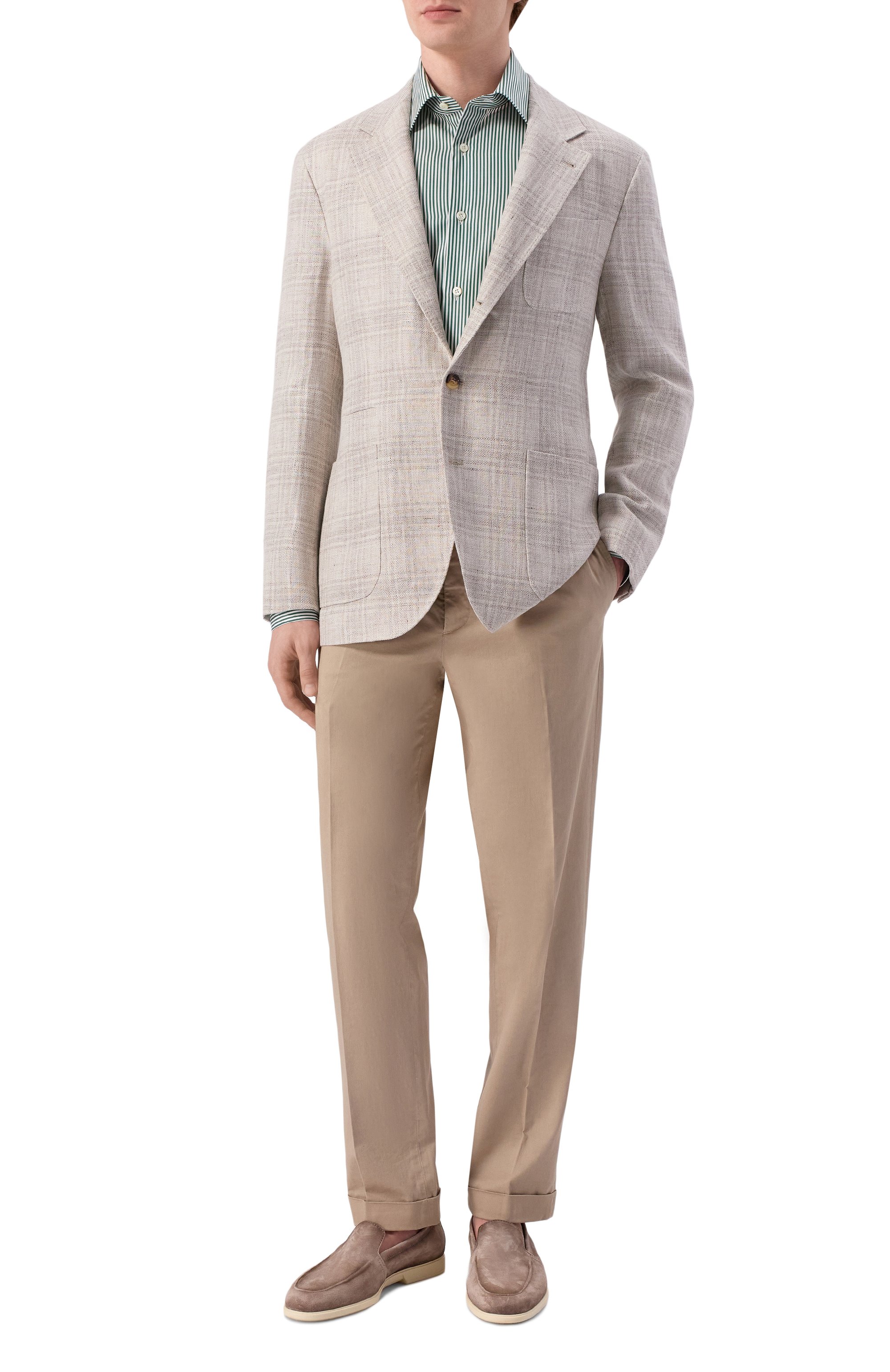 Хлопковая сорочка GIAMPAOLO, арт. 608/TS44218, фото 2