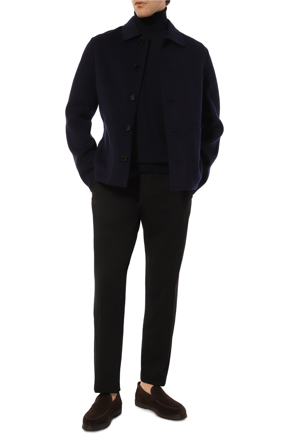 Замшевые лоферы DOUCAL'S, арт. DU3329ED0-UF009T, фото 2