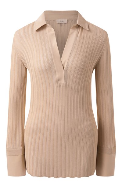 Женский шелковое поло AGNONA, арт. KD09018/8S180M