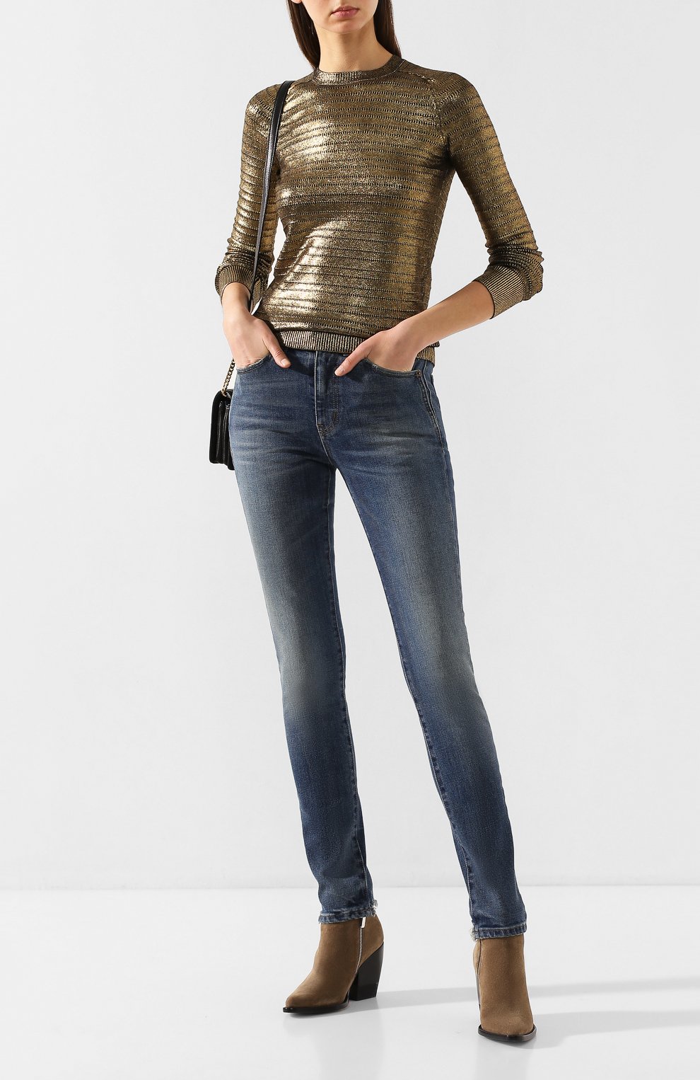 Пуловер SAINT LAURENT, арт. 615481/YANG2, фото 2