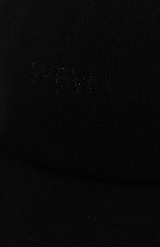 Кашемировая бейсболка Svevo Чёрный, фото 4