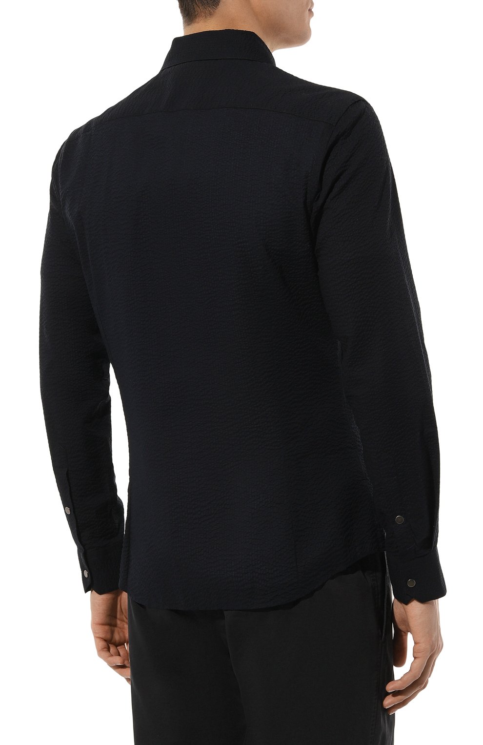 Хлопковая рубашка GIORGIO ARMANI, арт. 8WGCCZ5H/TZ272, фото 4
