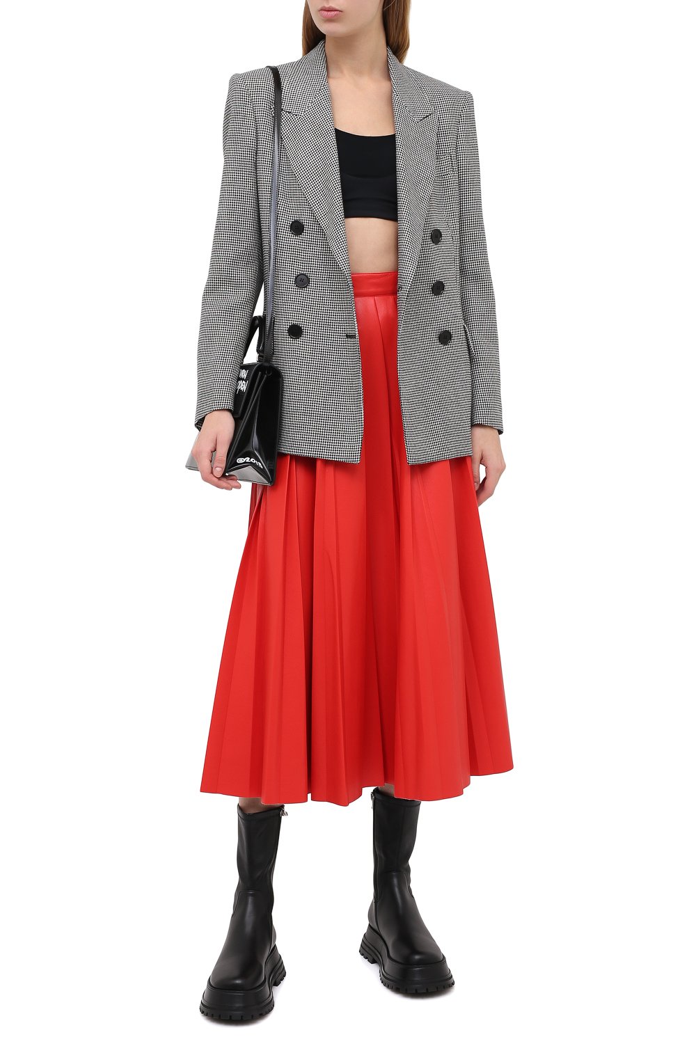 Жакет из вискозы и шерсти MSGM, арт. 2941MDG15 207518, фото 2