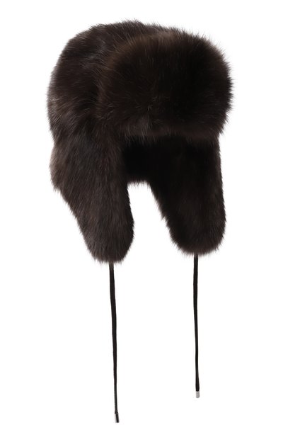 Женская шапка-ушанка из меха соболя VICTORIA KUSENKOVA, арт. 093300004094