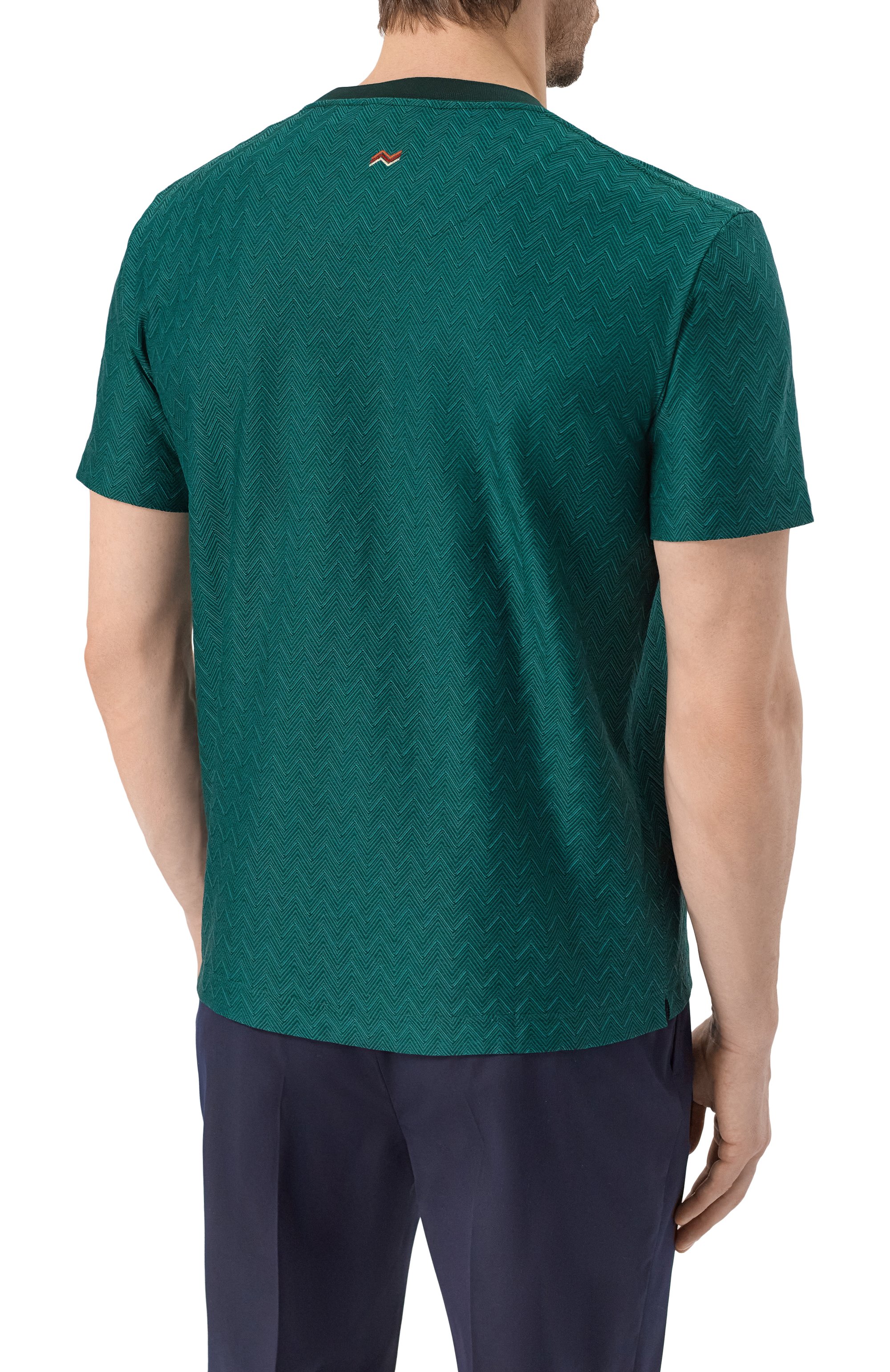 Хлопковая футболка MISSONI, арт. US25SL09/BJ00LJ, фото 4