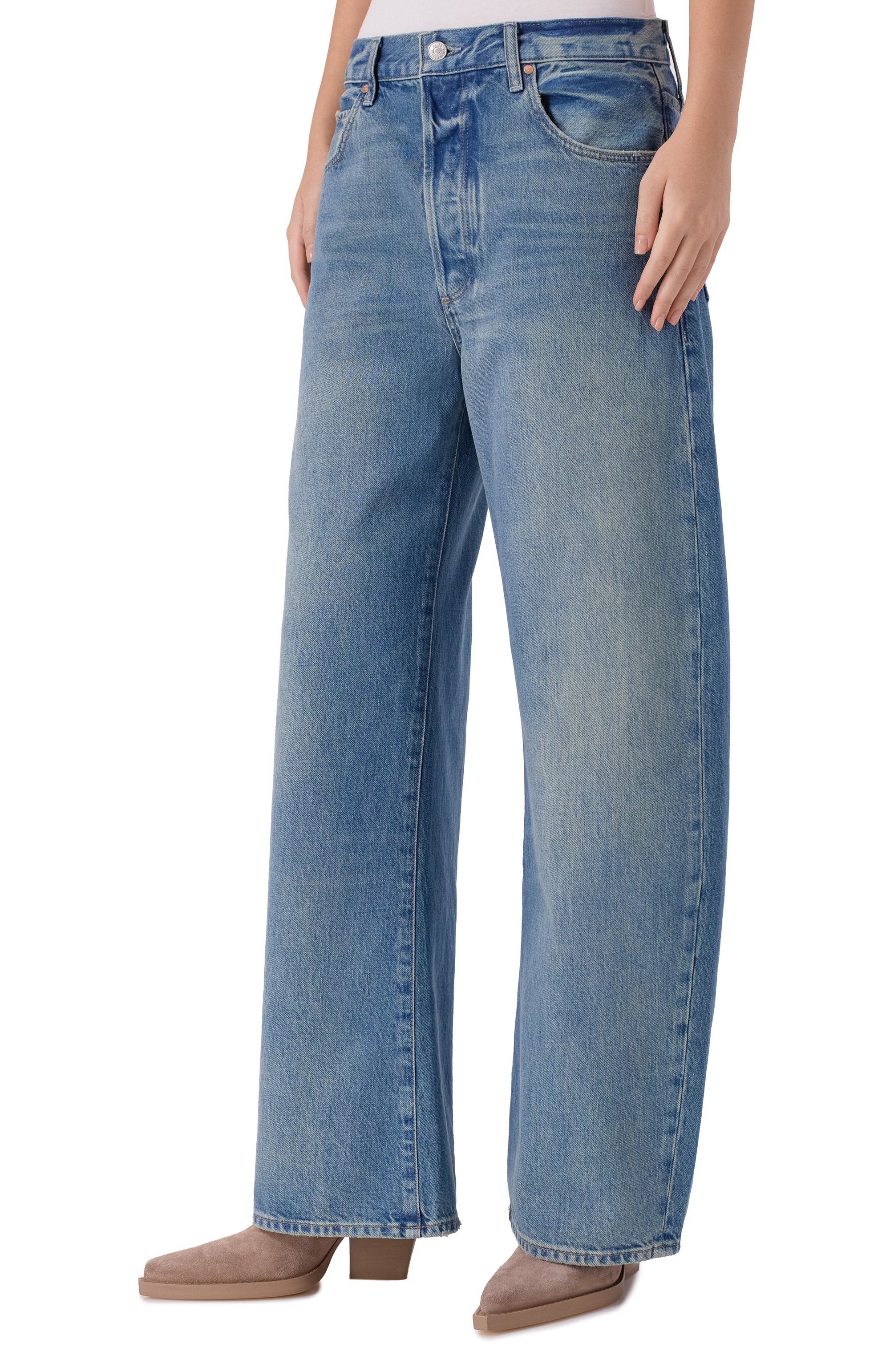 Джинсы arellia PAIGE голубого цвета по цене 45950 руб., арт. 1E74028-C467, фото 3 Джинсы arellia PAIGE, арт. 1E74028-C467, фото 3