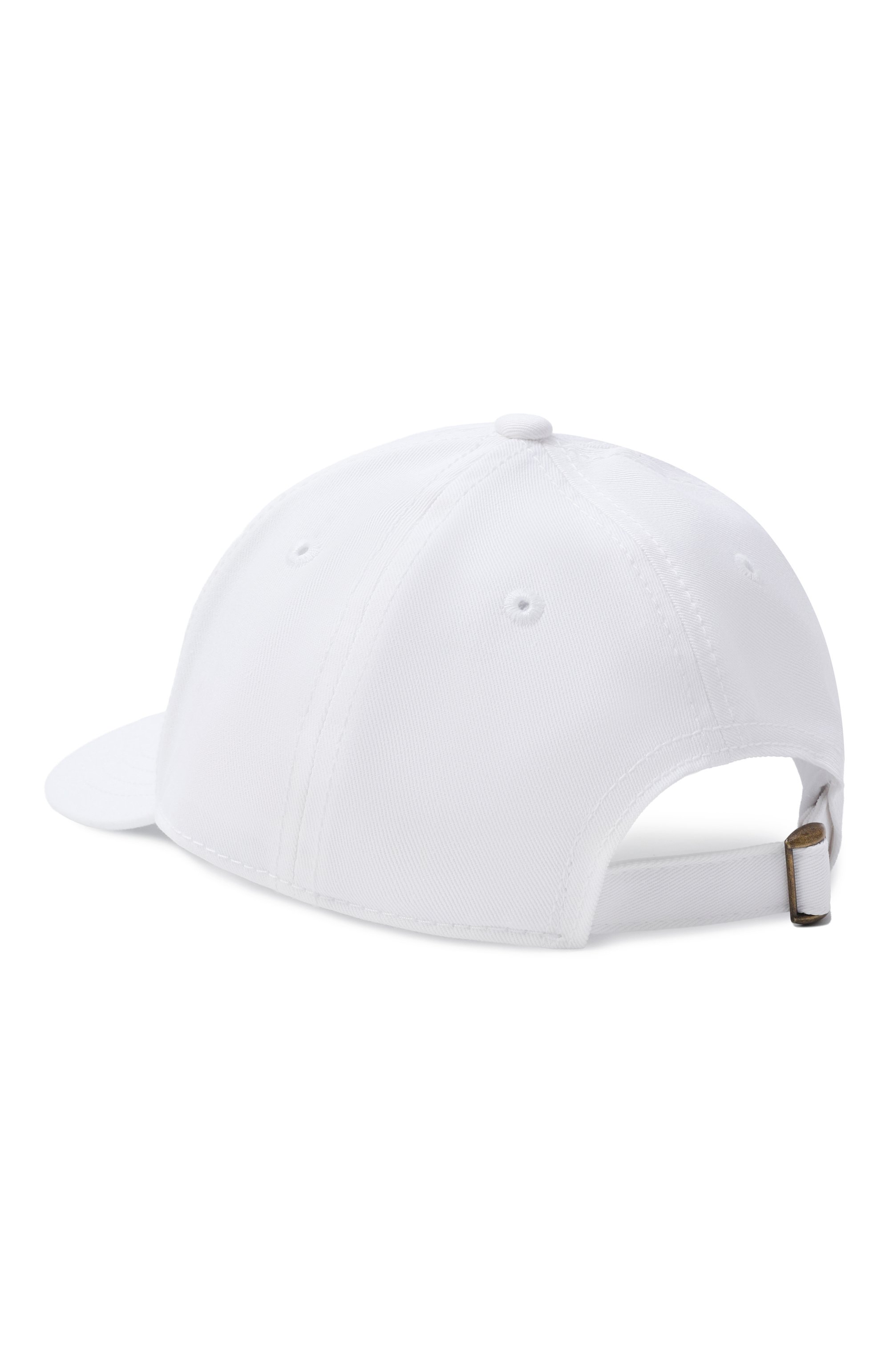 Хлопковая бейсболка MARNI белого цвета по цене 7985 руб., арт. M01630/M00J2, фото 2 Хлопковая бейсболка MARNI, арт. M01630/M00J2, фото 2