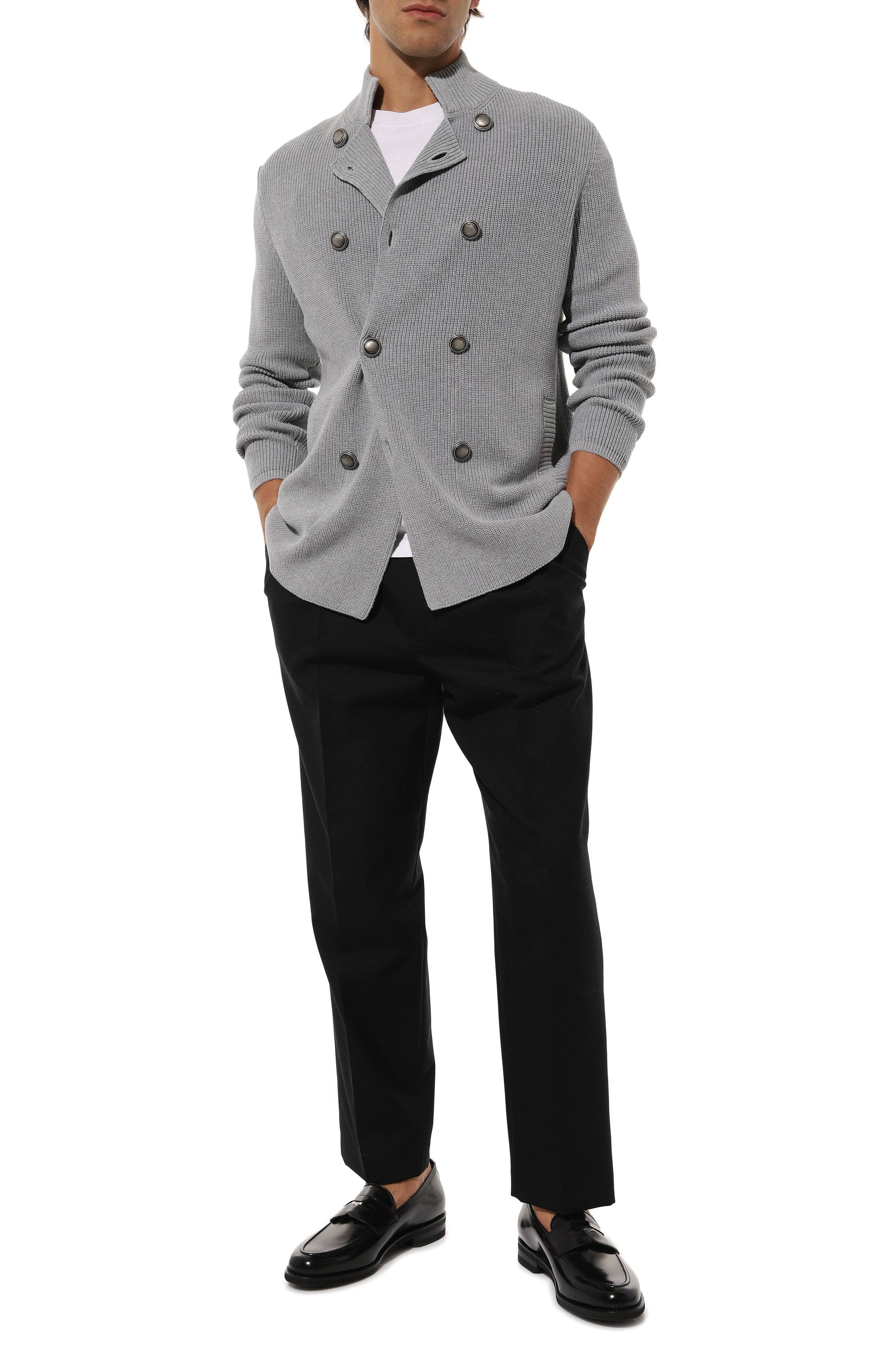 Хлопковый кардиган BRUNELLO CUCINELLI, арт. M2873326, фото 2