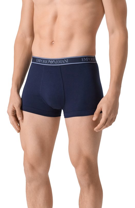 Комплект из трех боксеров Emporio Armani EM000259/AF10779 Синий  EM000259/AF10779 Фото 2