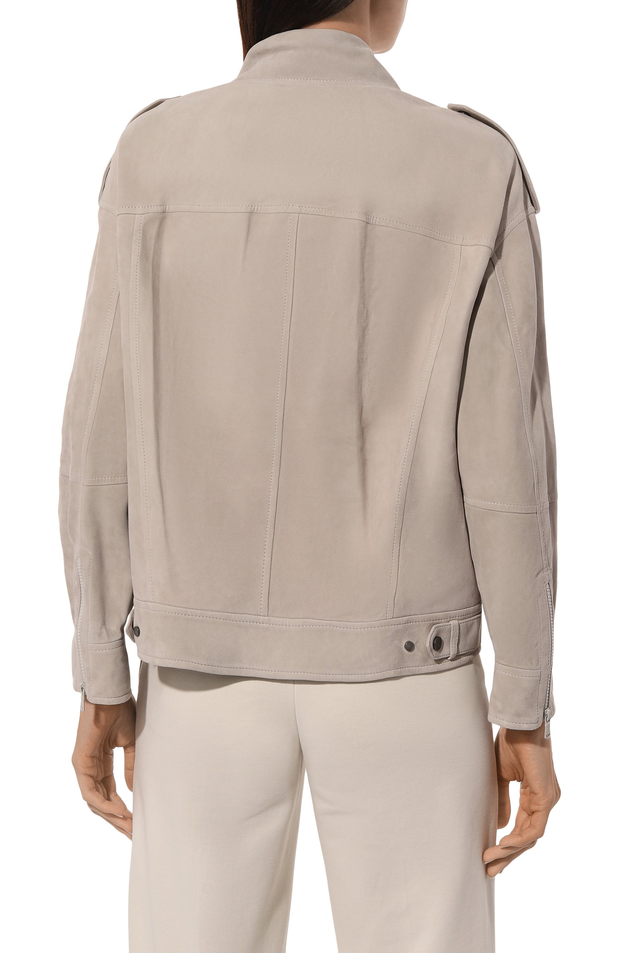 Замшевая куртка BRUNELLO CUCINELLI, арт. MPCAI2926, фото 4