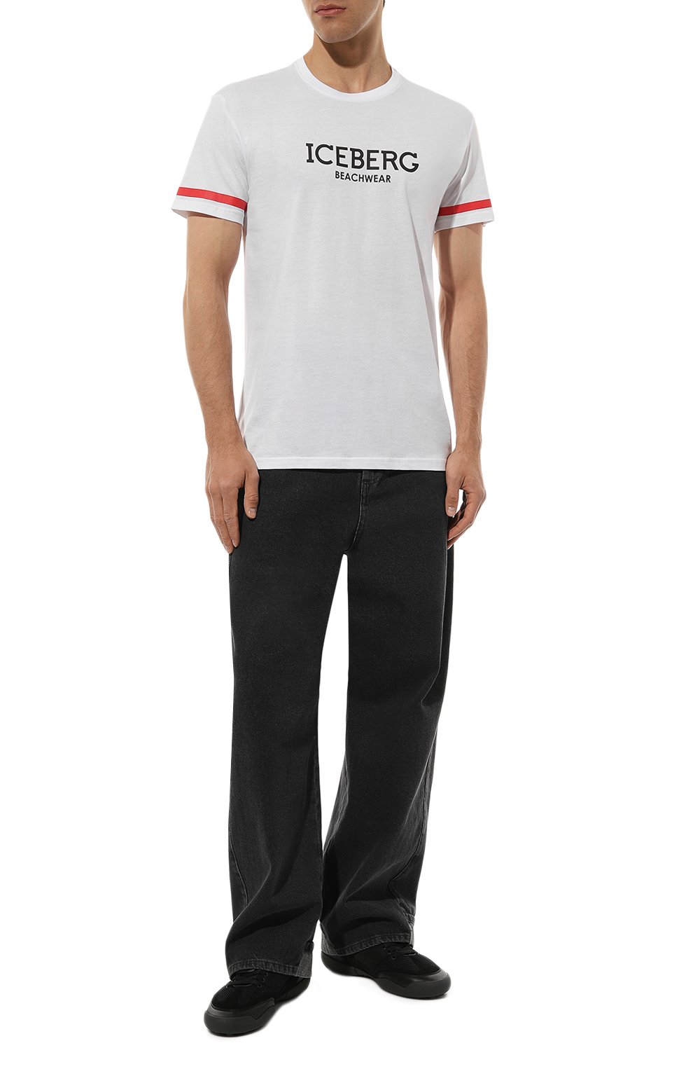 Хлопковая футболка ICEBERG, арт. ICE4MTS02, фото 2