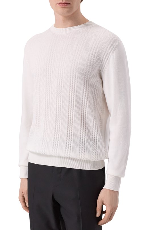 Джемпер Canali C1172/MK02463 Белый  C1172/MK02463 Фото 3