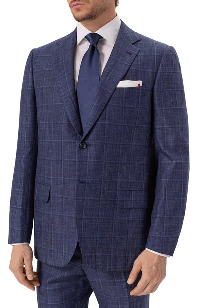 Костюм из смеси кашемира и шелка KITON, арт. UA81K06S05, фото 3