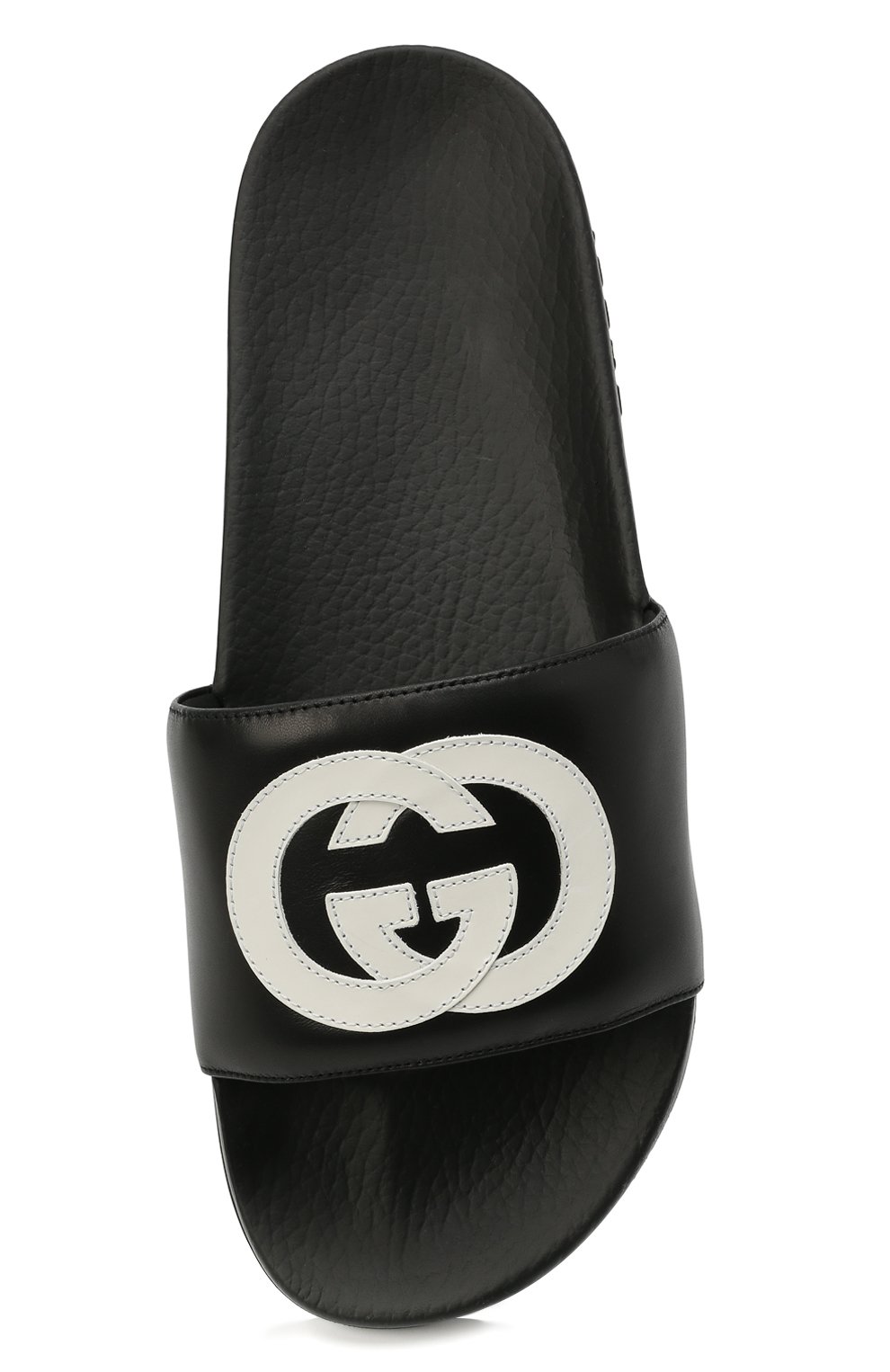 Кожаные шлепанцы GUCCI, арт. 644756/0R0F0, фото 5