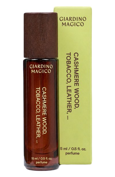 Концентрированные духи cashmere wood tobacco leather (15ml) GIARDINO MAGICO, арт. 4660222283573, фото 5