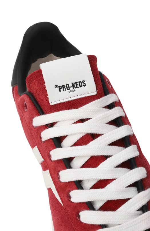 Замшевые кеды Court Ace Pro-Keds 1949 C0URT ACE/SUEDE & LEATHER Красный  C0URT ACE/SUEDE & LEATHER Фото 7