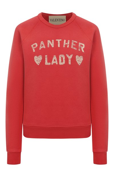 Женский хлопковый свитшот VALENTINO, арт. 7B3MF24P9GM
