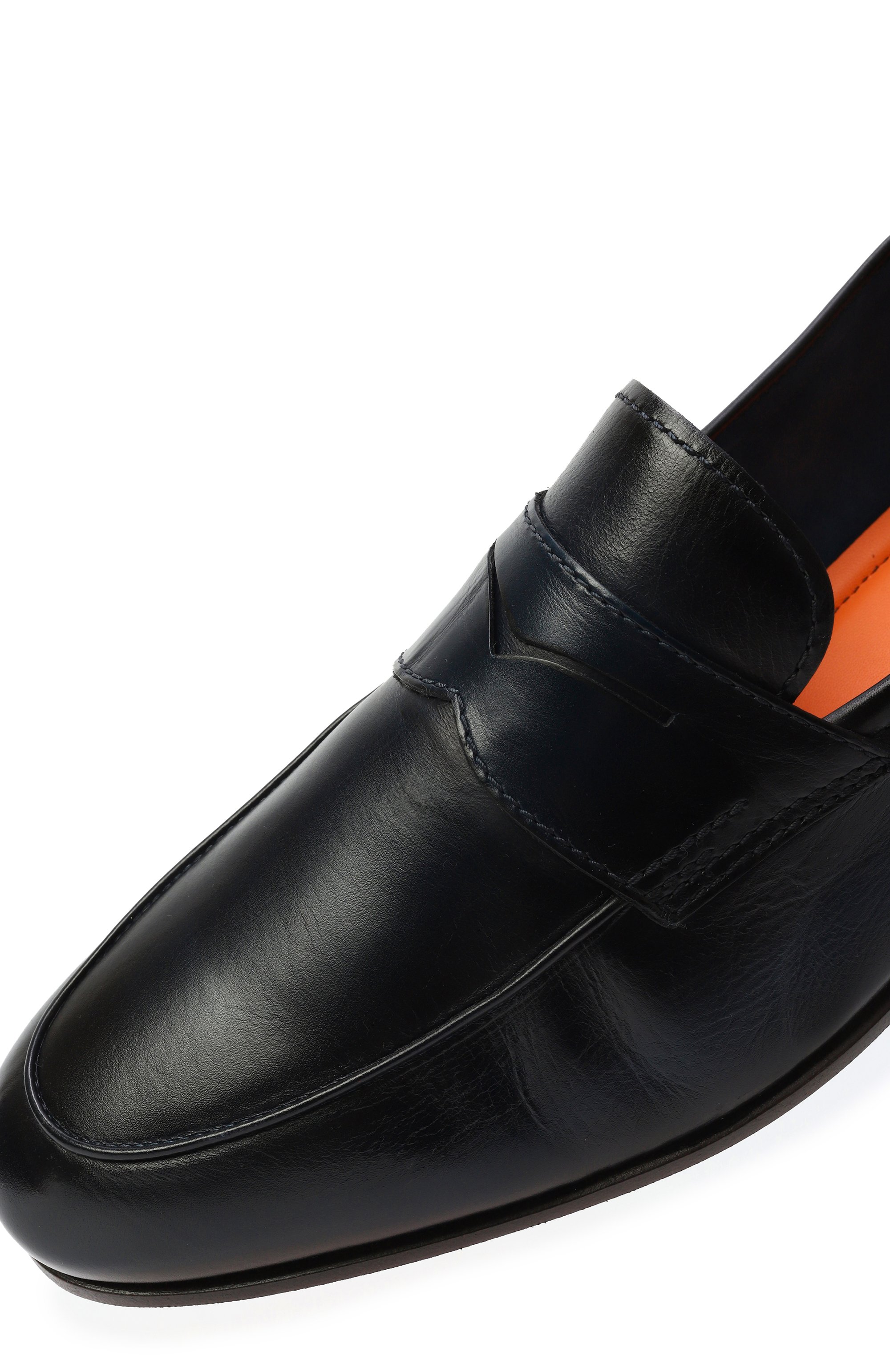 Кожаные пенни-лоферы carlos SANTONI, арт. MCNG18837SA4SV0S, фото 7