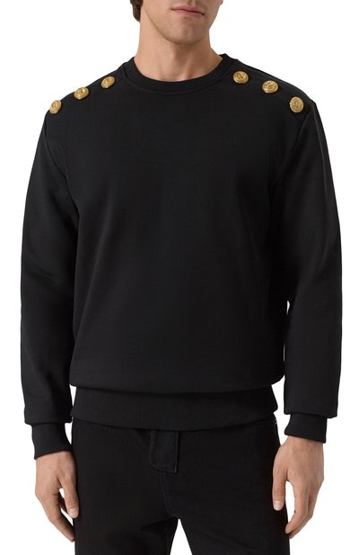 Хлопковый свитшот BALMAIN, арт. FH1JS155/JB13, фото 3