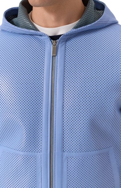 Кожаный бомбер ZILLI, арт. ARIN00M1005VSQP00, фото 5