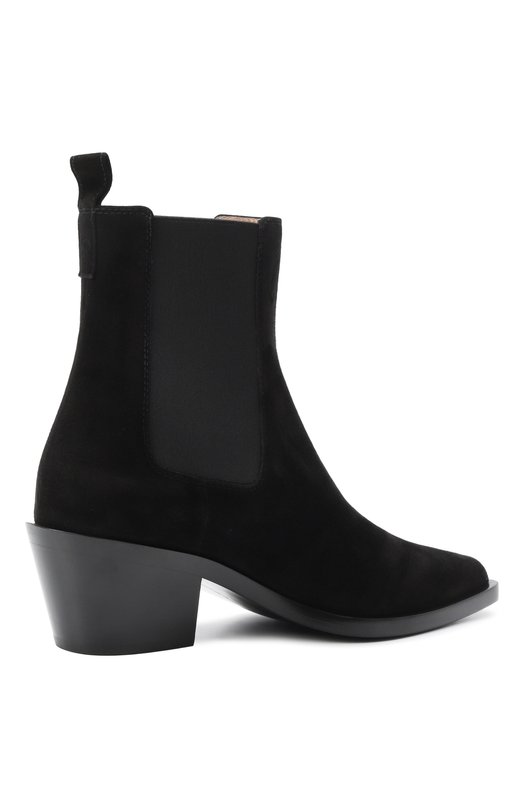 Замшевые ботильоны Wylie 55 Gianvito Rossi G72901.45CU0.CASNER0 Чёрный  G72901.45CU0.CASNER0 Фото 5
