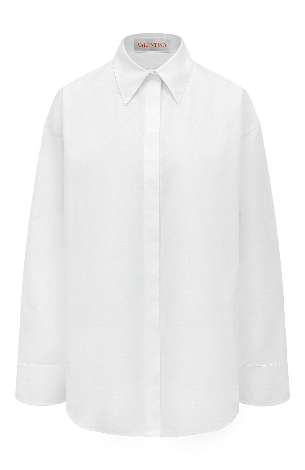 Хлопковая рубашка VALENTINO, арт. 3B0AB5L2/5DN, фото 1